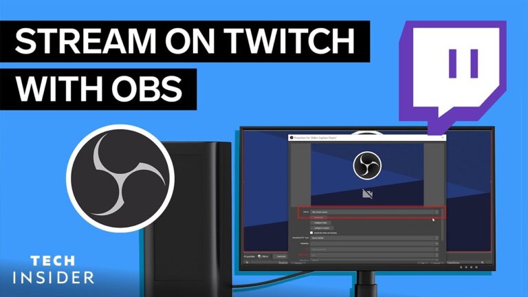 How Do I Stream on Twitch With Obs