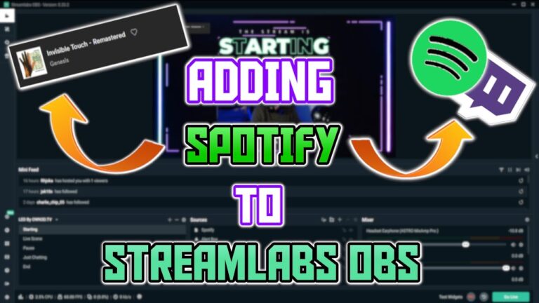 How to Add Spotify to Streamlabs