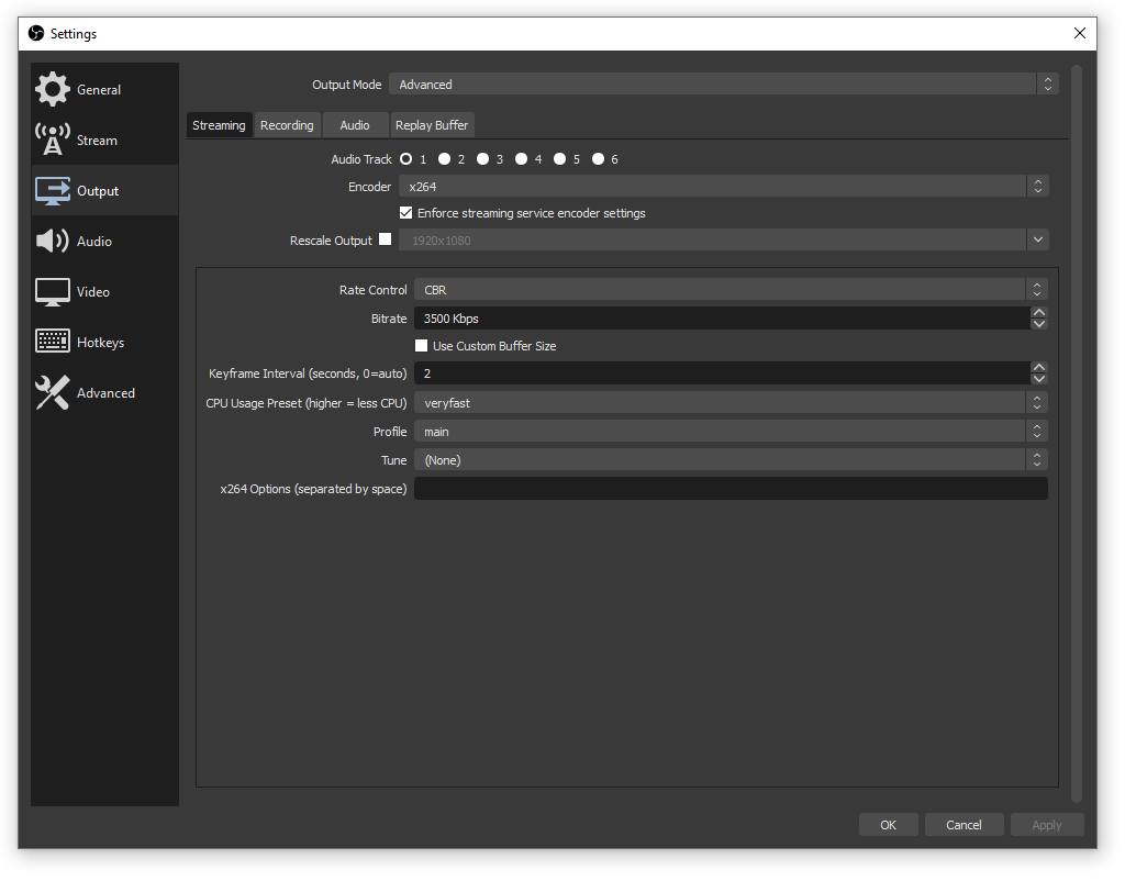 How to Configure Obs for Streaming