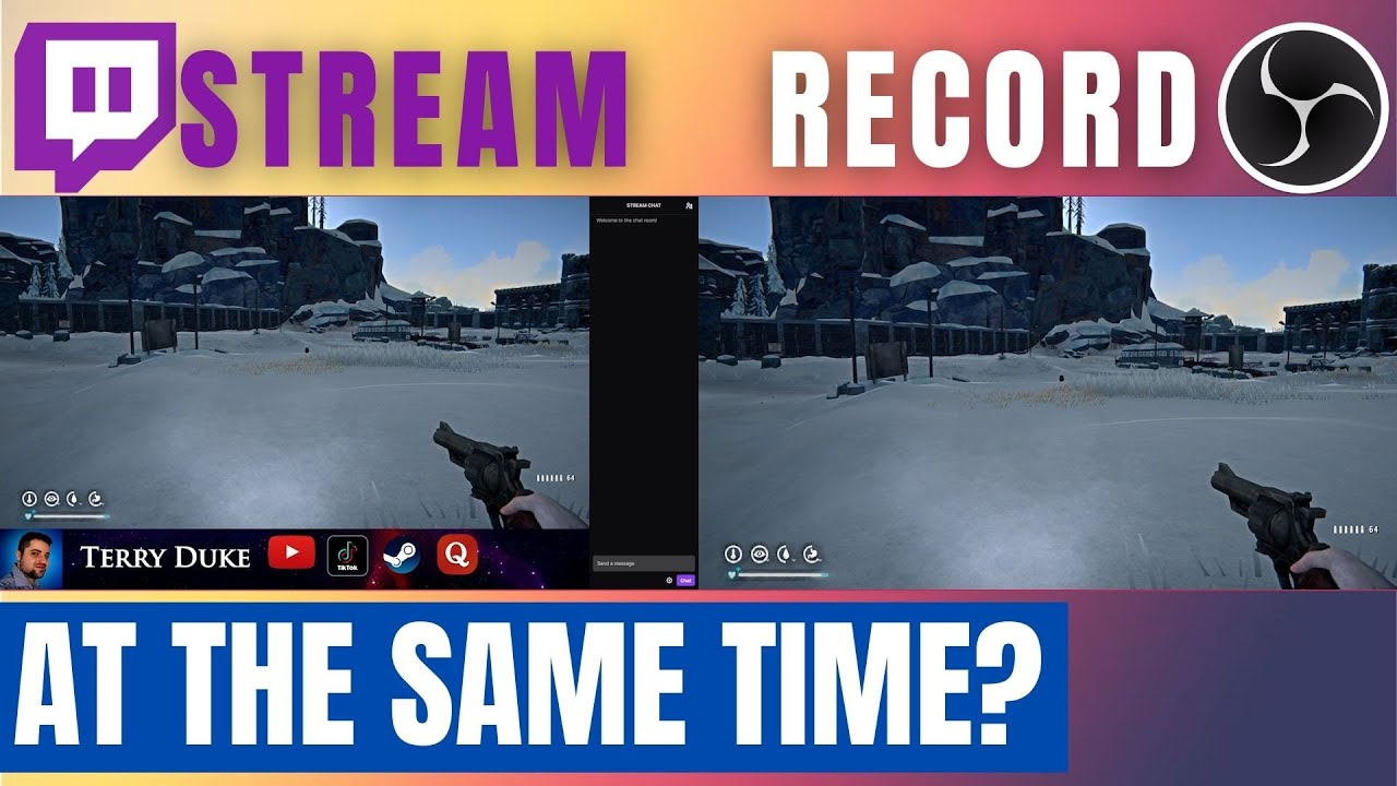 How to Stream And Record at the Same Time Obs